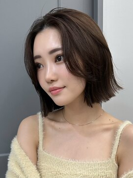プラチナ(PLATINA) ボブ外はねボブ切りっぱなしボブ