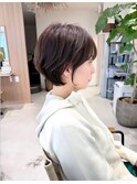 ミニウルフ耳かけ美シルエットショート
