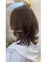 コース(co-th.)&nbsp;大人くびれレイヤーウルフカット水素カラー×村田ちかこ