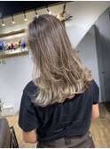 デザインカラーハイライトカラーケアブリーチダブルカラー渋谷