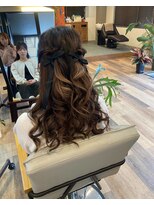 ロンズオーラ(RON'Z AURA)&nbsp;ハーフアップツイン