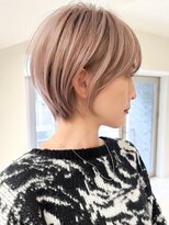 ジルブラン(JIL BLAN) ハイライトバレイヤージュダブルカラーショートカット30代40代