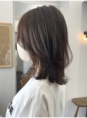 ＊ミディアムレイヤーカット顔周りレイヤーウルフハッシュカット