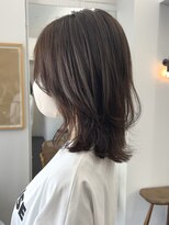 シベルバレー 横浜(sibell)&nbsp;＊ミディアムレイヤーカット顔周りレイヤーウルフハッシュカット