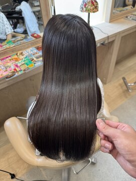 ラディシュ さがみ野(RADISH) 30代40代50代メテオ髪質改善カラー秋カラーアッシュグレージュ