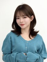 アマトウキョウスマートサロン(AMA TOKYO×Smart Salon) くびれレイヤー/顔まわりカット/レイヤーカット/小顔ヘア