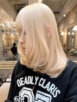 クラルス バイ アルティナ 溝の口店(Clarus by artina)&nbsp;ミディアムレイヤー/バタフライカット/ゆるふわミディアム