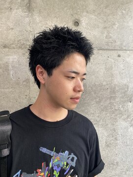 レンゲン(LENGEN) メンズパーマフェードバーバーツイスト理容室カット