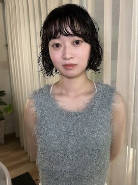 トリッカ 銀座(tricca) ボブパーマ/ナチュラルパーマ/ニュアンスボブ/顔周り