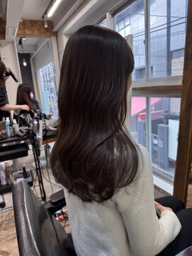 エル バイ ホーム(L by HOME) 透明感ベージュヘア　お肌が白く見えるカラー　くすみベージュ