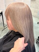 ルーブ トウキョウ(Loob. TOKYO)&nbsp;透け感ハイトーン♪　"シルバーグレージュ".