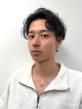 エアー 横浜(AIR) 【寺本】くせ毛も活かすパーマ風カット