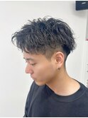 ルーズショート/ルーズパーマ/スパイキーショート/刈り上げ