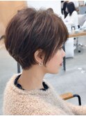 大人ショートボブグレイダークアッシュ20代30代40代東静岡草薙