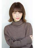 外ハネとパールカラー