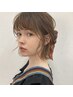 小顔前髪カット+前髪パーマor前髪ストレート＋トリートメント