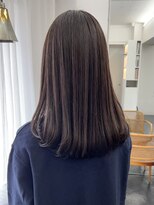 シベルバレー 横浜(sibell)&nbsp;＊黒髪ストレートロングレイヤーミディアム髪質改善ストレート