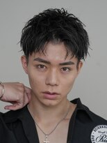 フィフス 栄(fifth) ビジネスショートツーブロックフェードスパイキーショート短髪