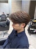 毛流れセンターパート