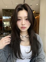 ミンクス 原宿店(MINX) レイヤーカットロングレイヤー韓国ヘア透明感カラー