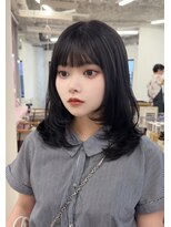 ガーランドウメダ(Garland umeda) 暗髪、レイヤーカット、前髪カット 担当 垣内 6880