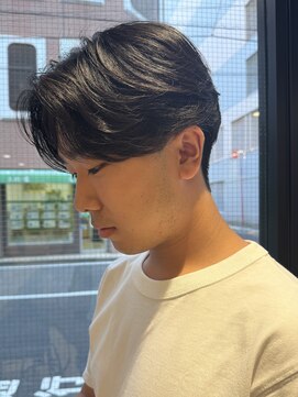 ハイプ メン 藤沢(HYPE MAN) フェザーパーマニュアンスパーマ毛流れパーマメンズパーマ