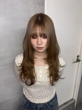 ヌル ヘア デザイン(nullus hair desigh)&nbsp;【nullus  ai】くびれレイヤー/ロングレイヤー
