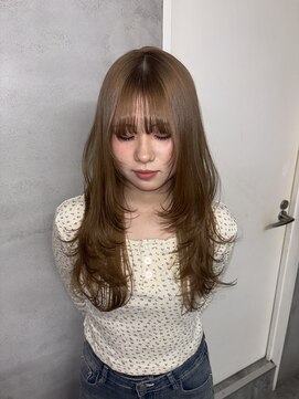 ヌル ヘア デザイン(nullus hair desigh) 【nullus  ai】くびれレイヤー/ロングレイヤー