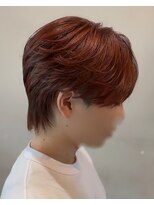 ウェンブリー&nbsp;ニュアンスシースルー/センターパート/メンズカラー/【幡ヶ谷】