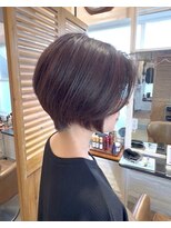 ボタニカル(BOTANICAL) 大人ショートボブ丸みショートカット30代40代50代