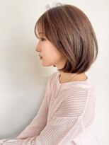 ファナ(fha-na)&nbsp;☆切りっぱなしボブ　韓国風ミディアムレイヤー☆イメチェン