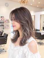 ネイヴスヘアー 香椎照葉店(Neivs Hair)&nbsp;レラロングアッシュカラーデザイン