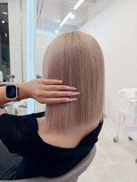 ロサ ファイブヘアー(Rosa..5Hair)&nbsp;カットカラーも大人気！ミルクティー×ボブ！