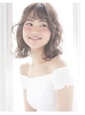 ノスタルジックなフリンジボブ