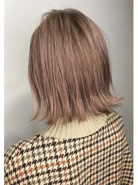 バベル(BABEL Hair Design) 【BABEL】pink white@大生真吾