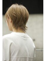 アシェット(assiette)&nbsp;【川野　光】ショートウルフ　ダブルカラー