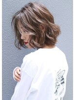 ブラン 梅田(Blanc)&nbsp;【Blanc/梅田】3Dカラー/こなれカジュアル/無造作カール