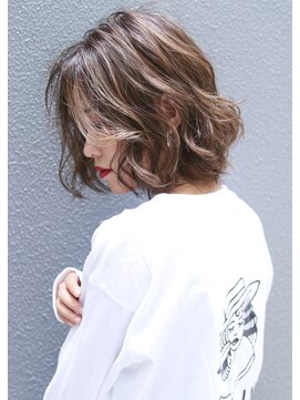 ブラン 梅田(Blanc) 【Blanc/梅田】3Dカラー/こなれカジュアル/無造作カール