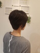 ヘアーアンドネイルフォレスト(Hair&Nail FOREST.)&nbsp;くせ毛を生かしたショートスタイル