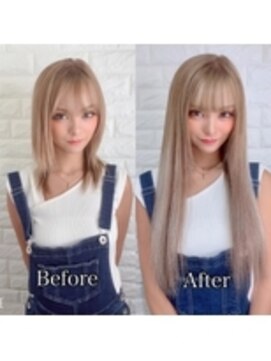 フィーネ 池袋(Fi-Ne) ミルクティーハイライト#プルエクステ/池袋