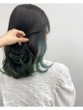 アライブ キチジョウジ(ALIVE Kichijoji) 【ALIVE吉祥寺】グラデーションカラーインナーグリーン