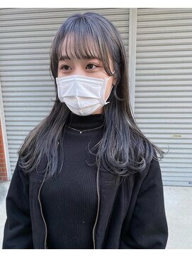 ソウバイジョージ(Sow by George) Takumiインナーカラーシルバーグレージュ福岡博多天神大名