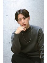 ハイレート ウニクス川越店(Hairate)&nbsp;【Hairate本川越】暗髪×センターパートでナチュラル雰囲気に＊