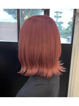 ボアップ 新居浜店(boappu) #ピンクカラー #ボブ #ダブルカラー