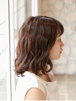 レム 荻窪(REM)&nbsp;耳かけくびれミディアムくすみ艶カラー