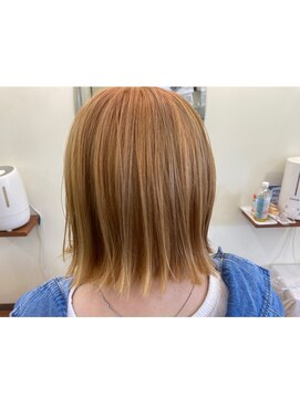 リューデパルティル(lieu de PARTIL) 切りっぱなしボブ