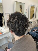 アロハ(ALoha)&nbsp;ハイライト×ラフウェーブパーマ