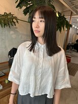 ヒュージ 三軒茶屋(huge)&nbsp;レイヤーカット/韓国ヘア/ワイドバング