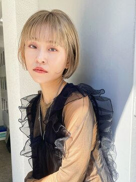 クリアーオブヘアー 栄南店(CLEAR of hair) ボブ×ハイトーン/RIHO