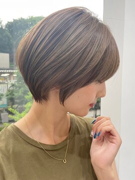 プルーヴ 秋葉原(prove) 30代40代大人女性/前髪ありショートボブ/ショートヘア/髪質改善